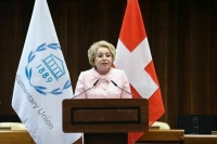 Матвиенко призвала глав парламентов не воспроизводить антироссийскую риторику