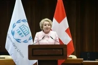 Матвиенко призвала глав парламентов не воспроизводить антироссийскую риторику