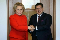 Матвиенко: Взаимодействие России и Малайзии активизировалось по парламентской линии