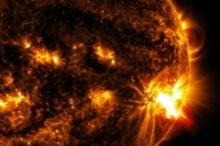 На Солнце произошла вспышка класса М