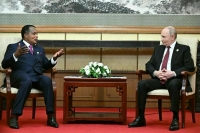 Путин встретился с президентом Республики Конго