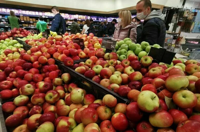 Инфляция в России замедлилась до 8,28%.