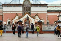 ТАСС: Причиной пожара в Третьяковской галерее стало возгорание кабеля