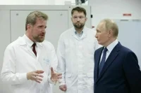 Путину показали технологию тактильной передачи ощущений «осязашка»