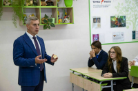 Дивногорские школьники встретились со спикером дважды