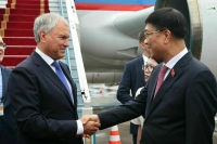 Володин рассказал, что депутаты Госдумы обсудят с вьетнамскими коллегами