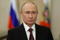 Путин поздравил россиян с Днем воссоединения ДНР, ЛНР, Запорожской и Херсонской областей