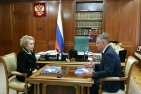 Матвиенко: У Иркутской области огромный потенциал