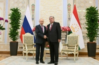 Путин: Отношения России и Таджикистана развиваются, впереди много работы
