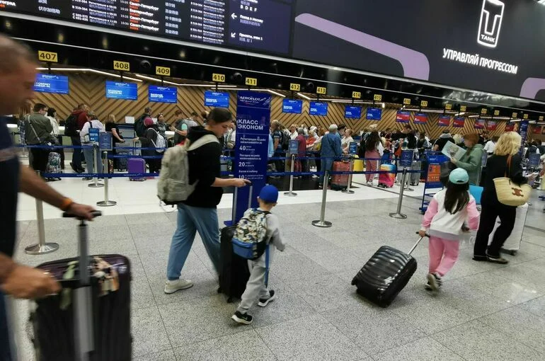 Аэропортам рекомендовали приоритетно обслуживать семьи с детьми