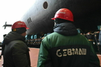 Минобороны: В Северодвинске спустили на воду атомную подлодку «Хабаровск»