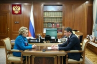 Матвиенко: В Тамбовской области живут настоящие труженики