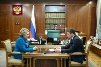 Матвиенко: В Тамбовской области живут настоящие труженики