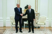 Президент Казахстана Токаев прибыл в Кремль для встречи с Путиным