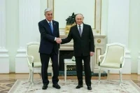 Президент Казахстана Токаев прибыл в Кремль для встречи с Путиным