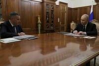 Путин обсудил с Хинштейном ход разминирования районов Курской области