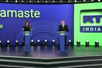 Путин дал старт вещанию телеканала RT India