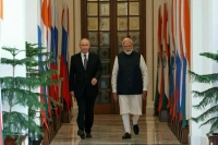 Путин вылетел из Индии после двухдневного визита