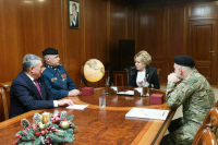 Валентина Матвиенко встретилась с командирами разведчиков и штурмовиков