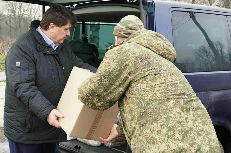 Юрий Клепиков доставил военным очередную партию гуманитарного груза