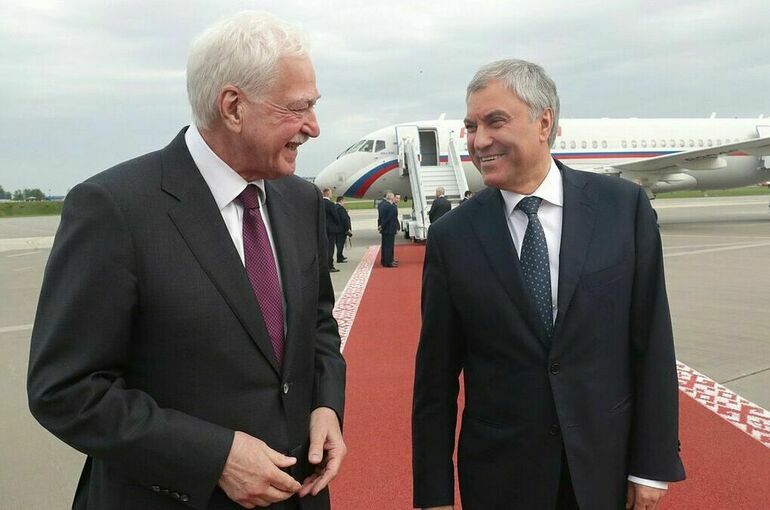 Володин поздравил посла РФ в Белоруссии с 75-летием