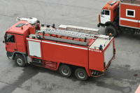 На бывшем заводе Volkswagen в Калуге произошел пожар