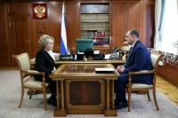 Матвиенко и Балицкий обсудили реализацию стратегии развития Приазовья