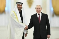 Путин встретился с президентом ОАЭ в Кремле