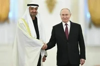 Путин встретился с президентом ОАЭ в Кремле