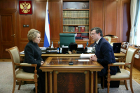 Матвиенко назвала продуманной программу Нижегородской области по демографии