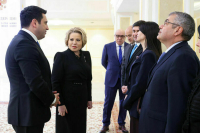 Матвиенко: Беседа с главой парламента Армении была подчас острой, но продуктивной