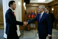 В Госдуме прошла двусторонняя встреча Володина с председателем парламента Монголии