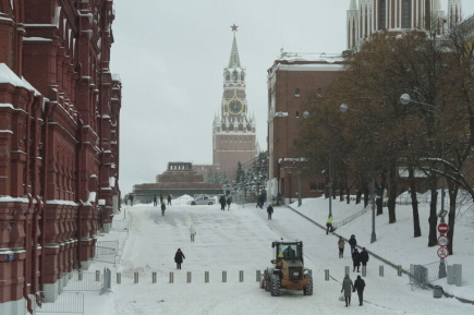 Метель и морозы до -20 придут в Москву в начале следующей недели
