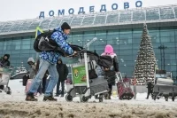 Аэропорты Москвы отменили 34 рейса и задержали 33 из-за снегопада