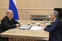 Володин встретился с Мишустиным в преддверии отчета кабмина в Госдуме