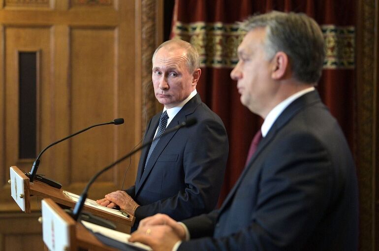 Путин и Орбан обсудили ситуацию на Ближнем Востоке 