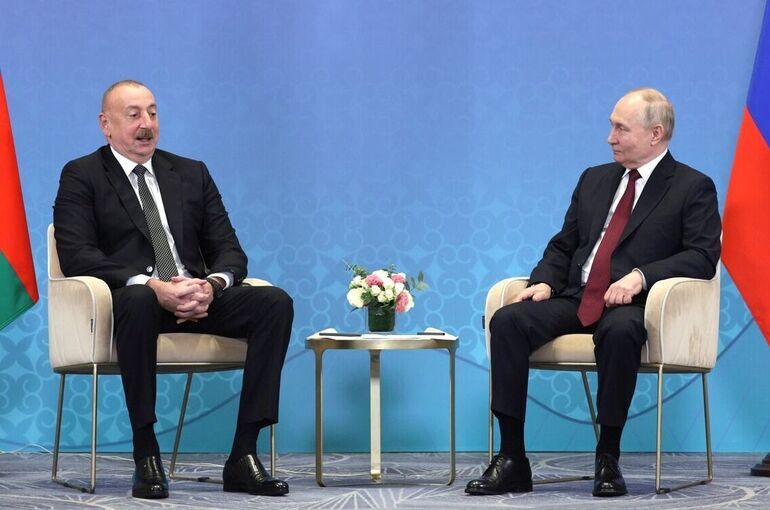 Путин и Алиев высказались за скорейшее прекращение войны в Иране