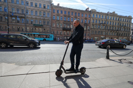 Центр Петербурга может оказаться под запретом для СИМ