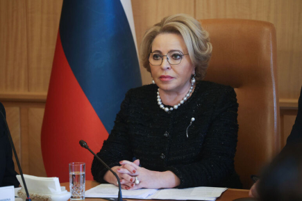 Матвиенко заявила о настрое развивать парламентское взаимодействие России и Азербайджана