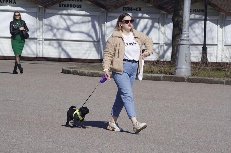 На выходные в Москву придет майское тепло