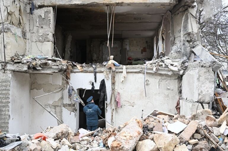 В Севастополе ввели региональный режим ЧС после взрыва в многоквартирном доме