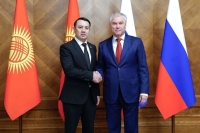 Володин и Маматалиев обсудили развитие межпарламентского диалога РФ и Киргизии