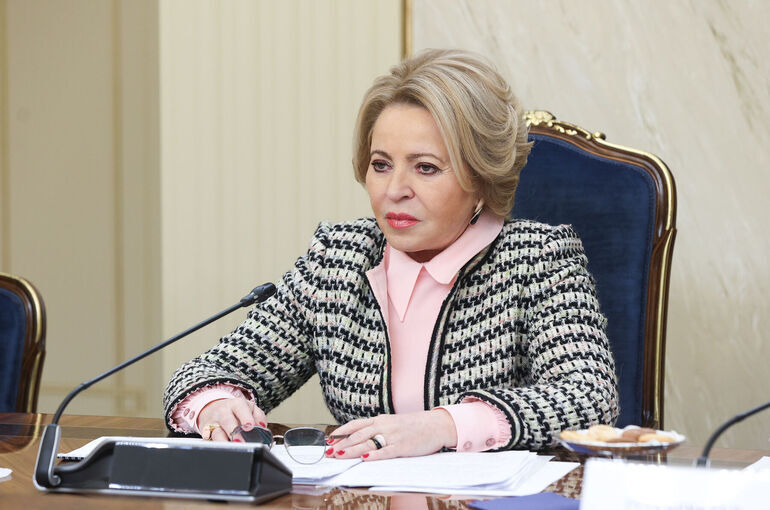 Матвиенко: Росгвардия доказала эффективность в укреплении законности и правопорядка