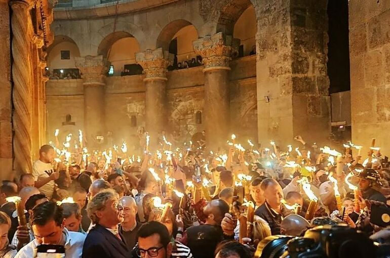 Паломников не пустят на Церемонию схождения Благодатного огня в Иерусалиме