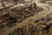 В Махачкале из-за сильного дождя обрушился дом