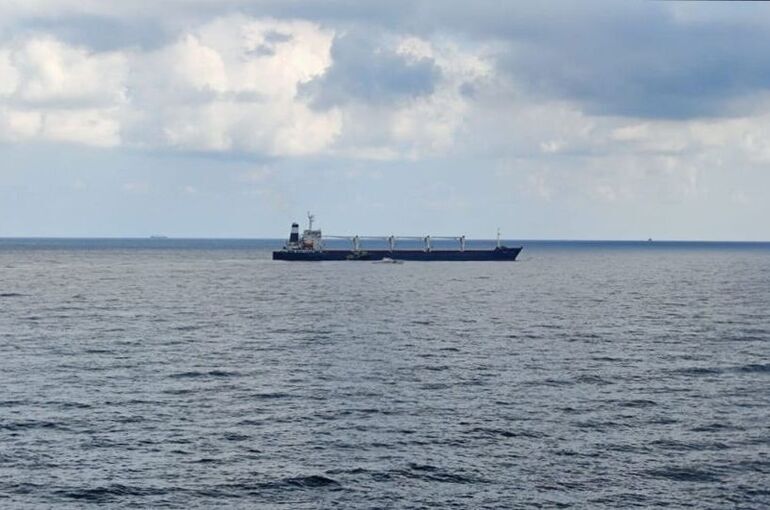 На затонувшем в Азовском море сухогрузе может быть до 100 тонн топлива