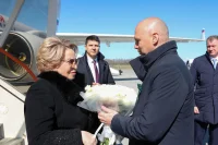 Валентина Матвиенко прибыла с рабочей поездкой в Калининград