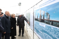 Матвиенко поблагодарила строителей моста через реку Преголю в Калининграде