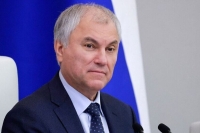 Володин поздравил Стевановича с избранием председателем Национального собрания Словении