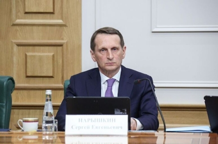 Нарышкин назвал напряженной обстановку на границах России и Белоруссии